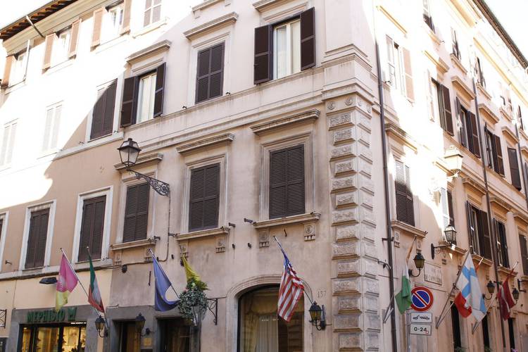 Facade Sistina Hotel Rome